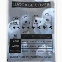 Чехол для чемодана &laquo;Пушистик&raquo;, 24", синий