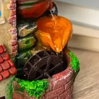 Фонтан настольный &laquo;Домик для гномиков&raquo;, 9.5&times;13&times;20 см, с подсветкой