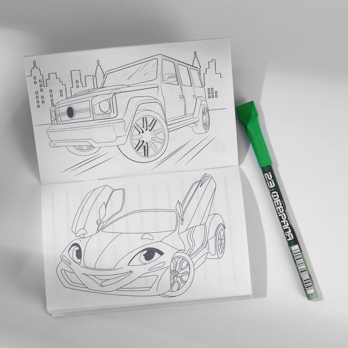 Блокнот с раскраской А6 и шариковая экоручка «Кот» Блокнот с раскраской А6 и шариковая экоручка «Кот»