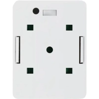 Розетка настенная TWT TWT-SM1-45-WH 1 порт RJ-45 кат. 5е, UTP, белая