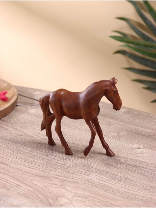 Сувенир Сувенир "Жеребёнок" дерево суар, 17х5х15 см