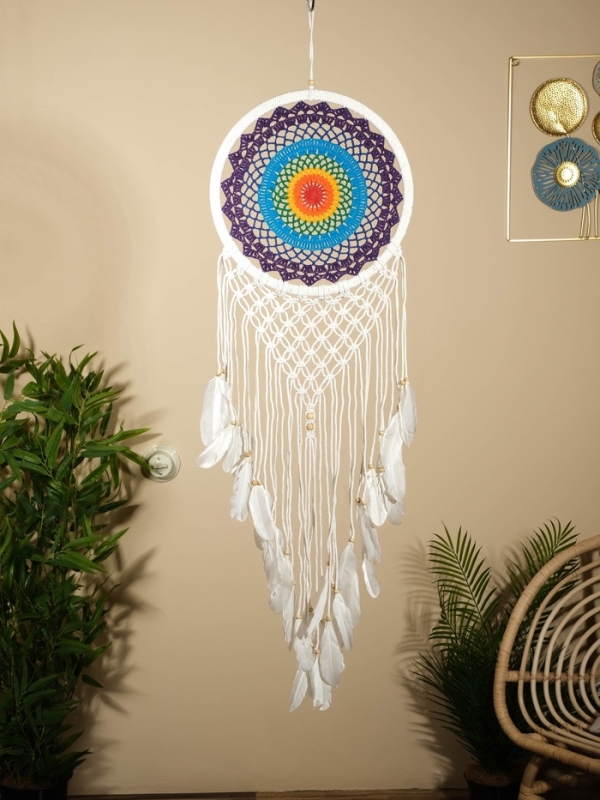 Ловец снов "Радуга" 32х90 см.