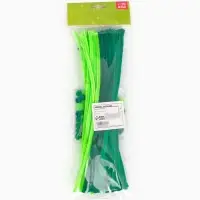 Синельная проволока, набор для творчества из проволоки с ворсом, помпонов и глаз