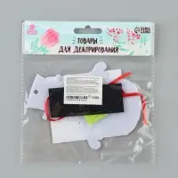 Ёлочная игрушка из фетра &laquo;Снеговичок в красном шарфике&raquo;, своими руками