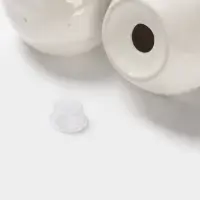 Набор для специй Magistro Alpine Frost, 2 предмета: перечница, солонка, 80 мл, 5&times;6 см, фарфор, белый