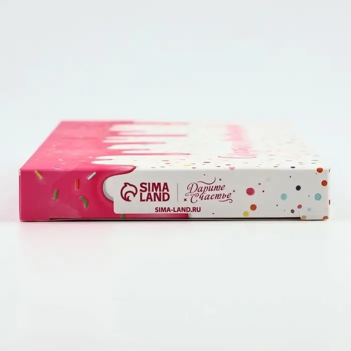 Коробка для шоколада «Сладких моментов», 17 х 8.5 х 1.5 см Коробка для шоколада «Сладких моментов», 17 х 8.5 х 1.5 см