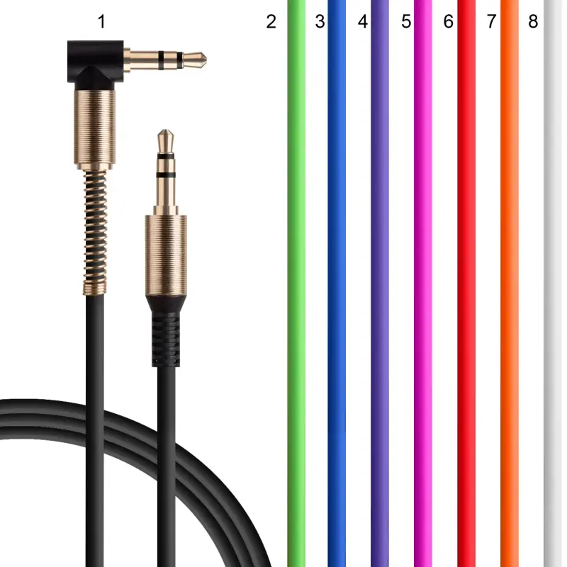 *Кабель AUX 1M 3,5 на 3,5 JD-237