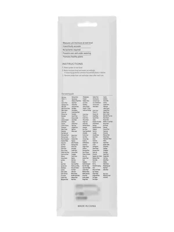 Прибор для измерения влажность/pH/кислотность почвы, зеленый