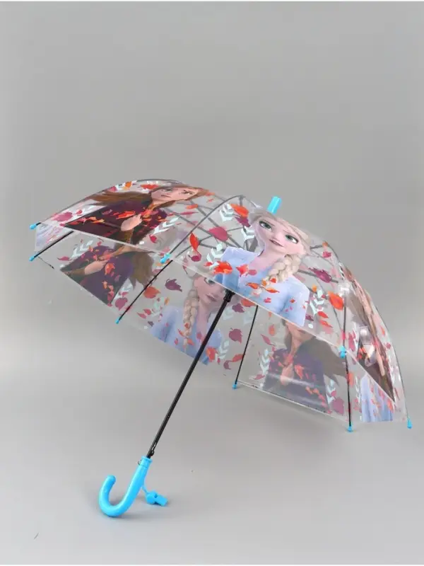 Зонт прозрачный купол &laquo;Зимняя принцесса&raquo;, d=76см