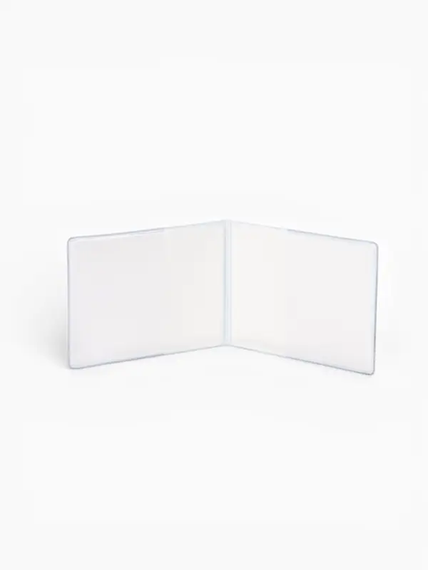 Обложка для удостоверения, 11&times;0.5&times;8 см, коричневая