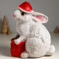 Копилка "Зайчик с мешком" с глиттером, 28 см, Копилка "Зайчик с мешком" с глиттером, 28 см,