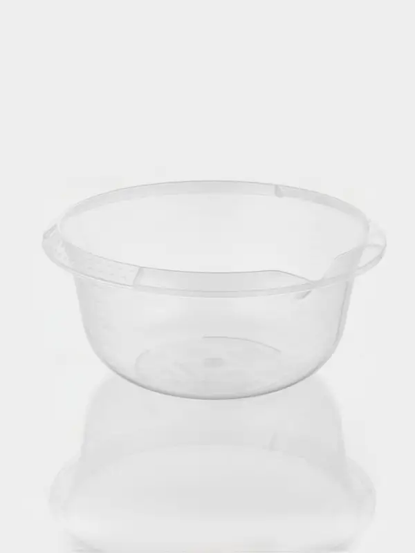 Миска с мерным делением, 4 л, пластик, прозрачная