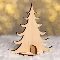 Модель из дерева «Ёлка сборная №2» Модель из дерева «Ёлка сборная №2»