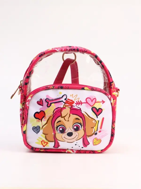 Рюкзак детский для девочки, 18х15х7 см, Щенячий патруль Рюкзак детский для девочки, 18х15х7 см, Щенячий патруль
