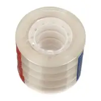 Набор из клейких лент ErichKrause Clear, 12 мм &times; 33 м, прозрачная