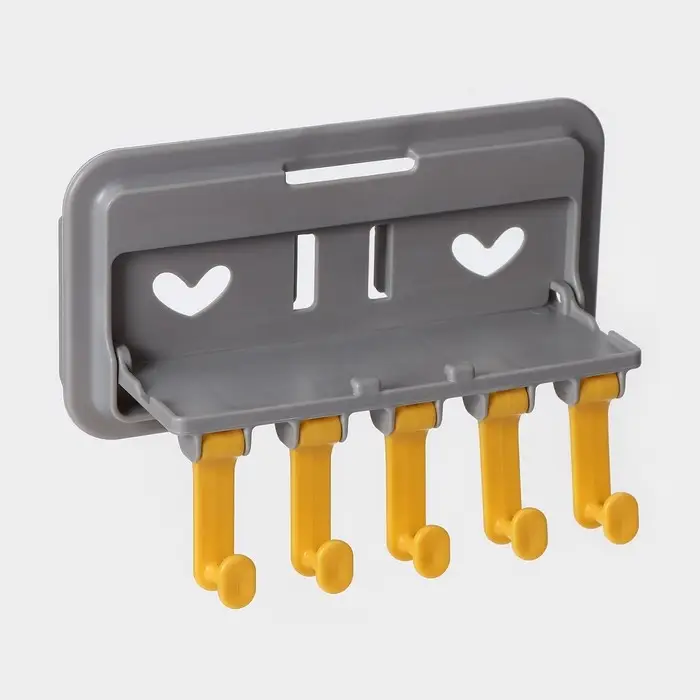 Держатель для ванных и кухонных принадлежностей, 17&times;7&times;11 см, серый