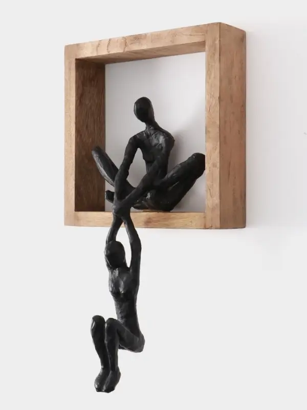 Сувенир &laquo;Опора&raquo;, 24&times;14&times;45 см, полимерная смола, манговое дерево