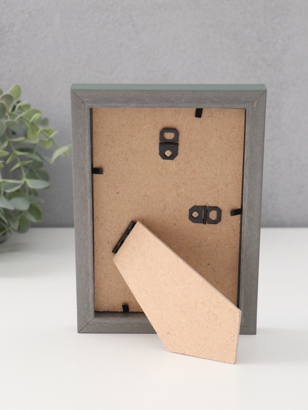 Фоторамка пластик Фоторамка пластик "МИРАМ" 10х15 см, зелёный