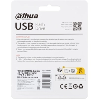 Флеш-память Dahua 32 Гб, USB3.2 Gen1 Type A и Type C DHI-USB-P639-32-32GB