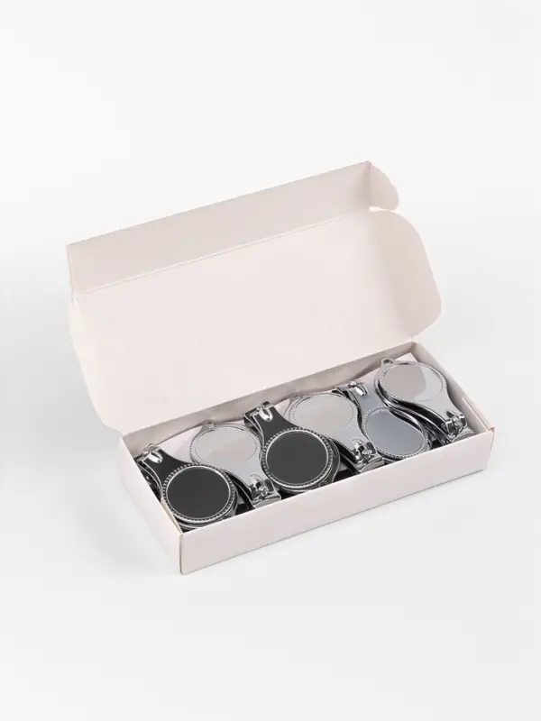 Кусачки книпсер маникюрные, с пилкой, с открывашкой, 6 см