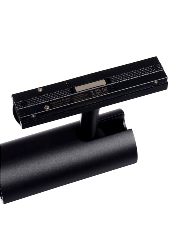 Трековый светильник, серия "Flat" FTL-007, 10Вт, 48В, 4000К, IP20, черный