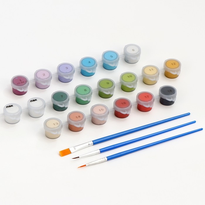 Картина по номерам на холсте с подрамником Картина по номерам на холсте с подрамником "Фестиваль шаров" 40*50 см