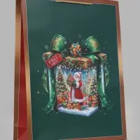 Пакет подарочный &laquo;Подарок Деда Мороза&raquo;, 33&times;10&times;42.5 см