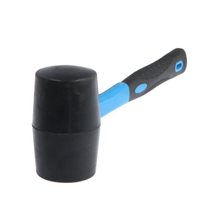 Киянка ТУНДРА, фиберглассовая рукоятка, черная резина, 450 г Киянка ТУНДРА, фиберглассовая рукоятка, черная резина, 450 г