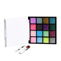 Тени для век для девочки, с кистью, аппликатором