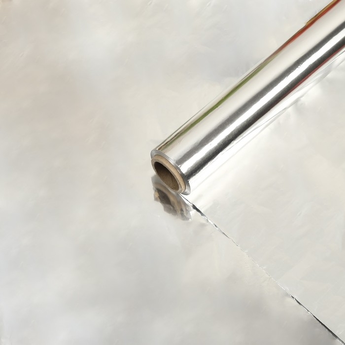 Фольга пищевая алюминиевая,прочная , 29 см х 5 м, 14 мкм Фольга пищевая алюминиевая,прочная , 29 см х 5 м, 14 мкм