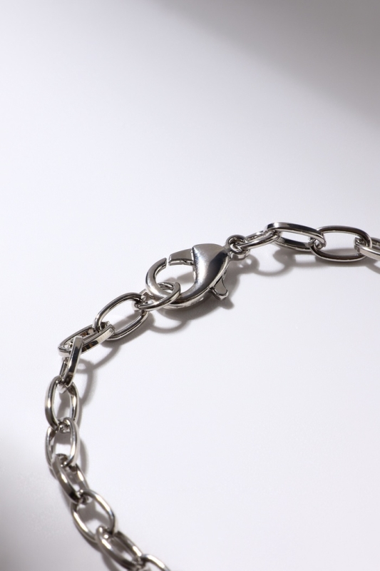 Основа-браслет «Шарм Уни» мини, 18 см, цвет серебро