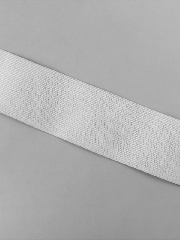 Резинка вязанная 60мм 40±2м белый АУ Резинка вязанная 60мм 40±2м белый АУ