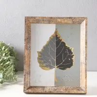 Фоторамка пластик 20х25 см "Прованс" бежево-коричневый 29х23,7х3 см