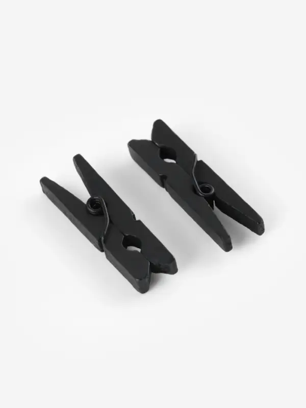 Прищепки для шитья, 3&times;0.9&times;0.3 см, 10 шт., чёрные