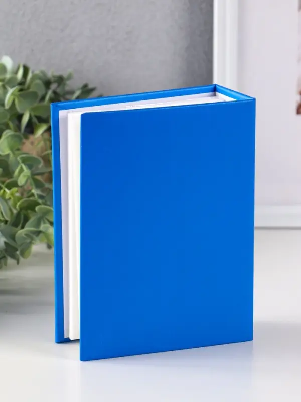 Фотоальбом 100 фото, голубой, 10X15см, ПП карм.