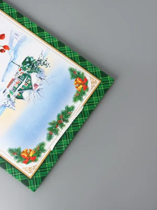 Пакет подарочный новогодний ламинированный &laquo;У Ёлочки &raquo;, 26&times;32&times;12 см