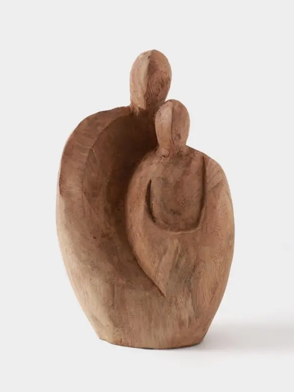 Абстракция &laquo;Семья&raquo;, 16&times;7&times;26 см, манговое дерево