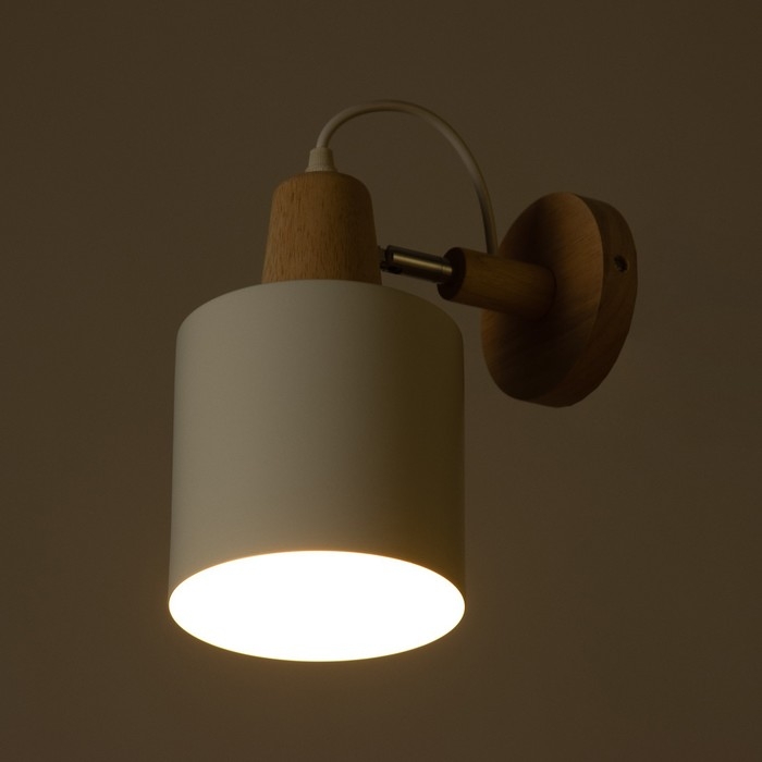 Спот Спот "Бруни" Е27 40Вт белый 13х25х24 см