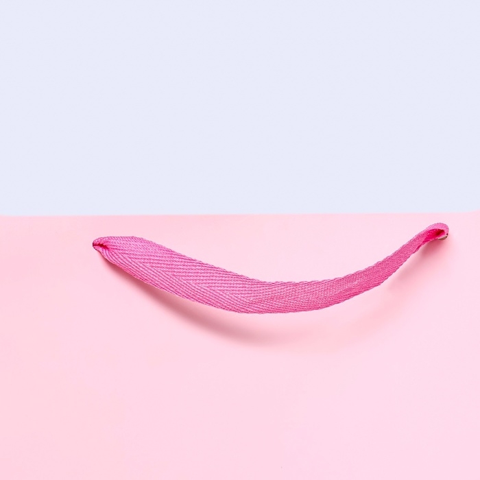 Пакет под торт, розовый, 40 х 40 х 40 см