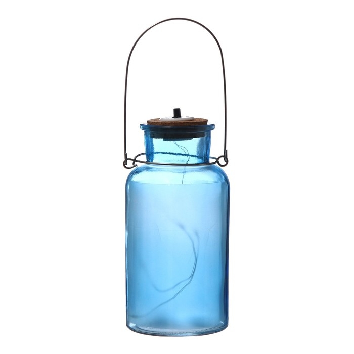 Ночник Ночник "Анде" LED от батареек синий 8х8х16,5 см RISALUX