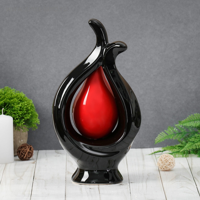 Ваза абстракция Ваза абстракция "Капля" в кувшине 14х27 см, микс