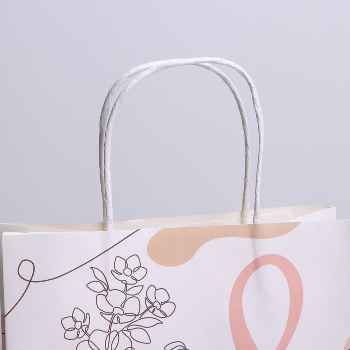 Пакет подарочный крафт, упаковка, «Для тебя», 22 х 25 х 12 см Пакет подарочный крафт, упаковка, «Для тебя», 22 х 25 х 12 см