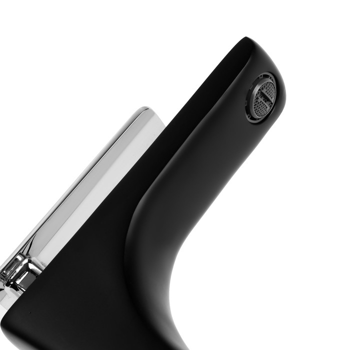 Смеситель для раковины ZEIN Z3871, однорычажный, высота излива 13 см, латунь, черный/хром Смеситель для раковины ZEIN Z3871, однорычажный, высота излива 13 см, латунь, черный/хром