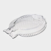 Набор стеклянных блюд для рыбы FISH, 24×17 см, 2 шт
