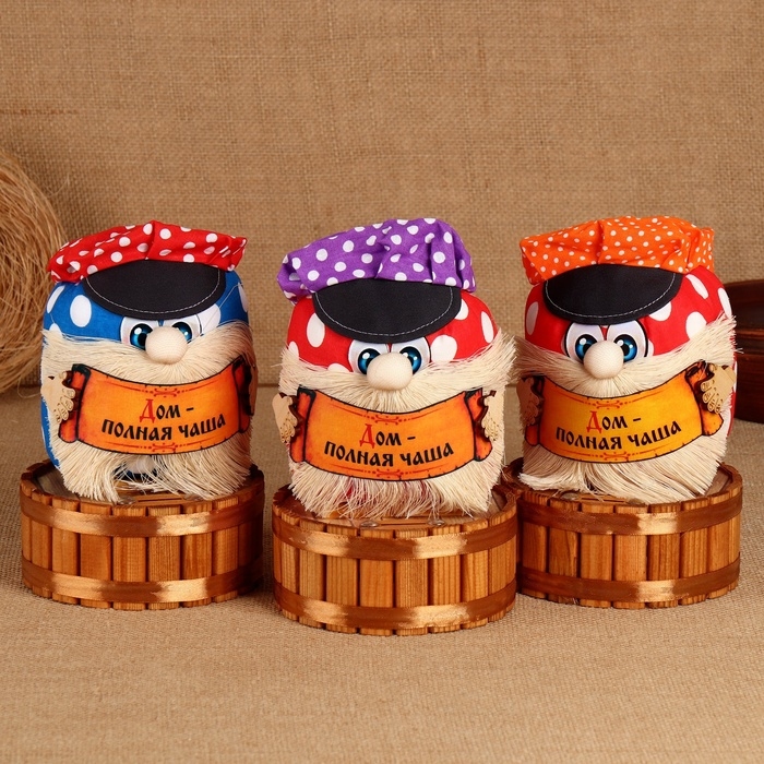 Оберег-копилка Оберег-копилка "Дом - полная чаша", 22 х 14 см, микс