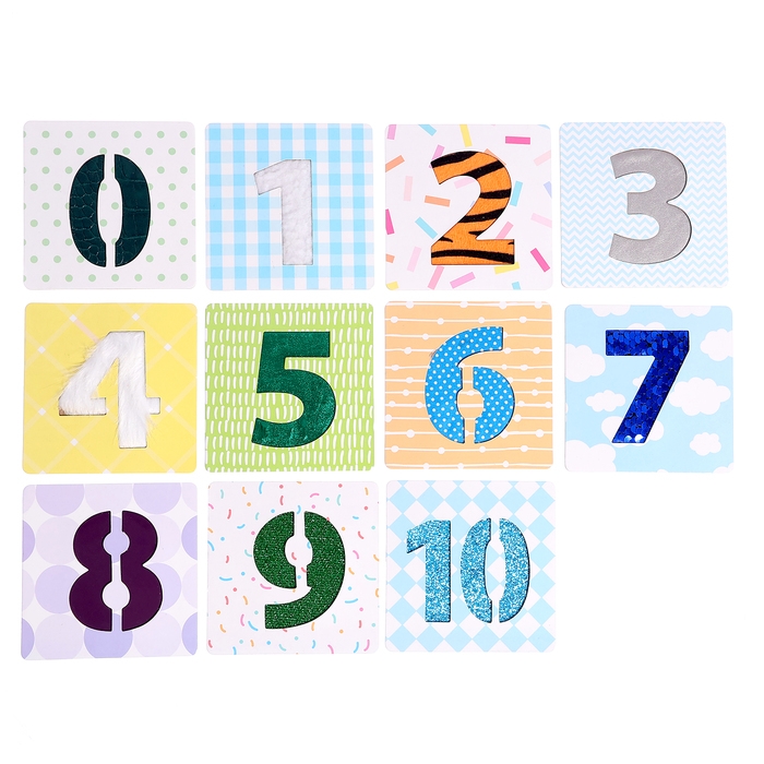 Развивающий набор «Тактильные цифры», 3+ Развивающий набор «Тактильные цифры», 3+