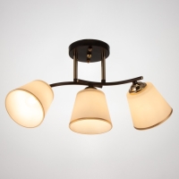 Люстра 2176/3 E27 40Вт кофе-золото 50х26х22 см BayerLux