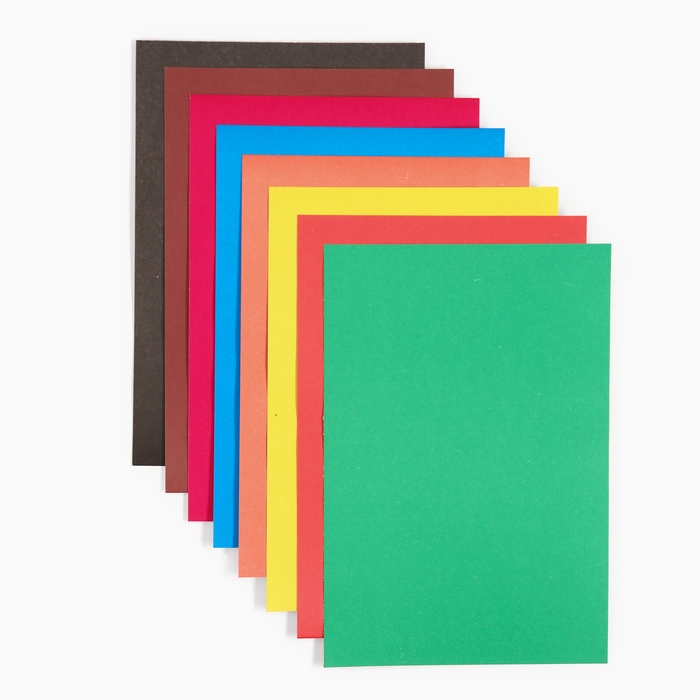 Картон цветной, А4, 8 листов, 8 цветов, немелованный, односторонний, в папке, 220 г/м², Щенячий патруль Картон цветной, А4, 8 листов, 8 цветов, немелованный, односторонний, в папке, 220 г/м², Щенячий патруль