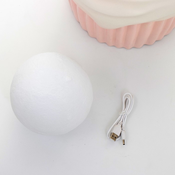 Торшер  Торшер "Зайка" LED USB розовый 30х30х69см