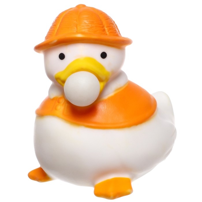 Резиновая игрушка для ванны «Утенок с пузырем», 6 см, цвет МИКС, Крошка Я Резиновая игрушка для ванны «Утенок с пузырем», 6 см, цвет МИКС, Крошка Я